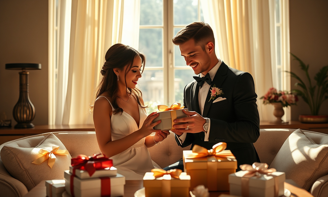 O que dar para casais estilosos em seu grande dia